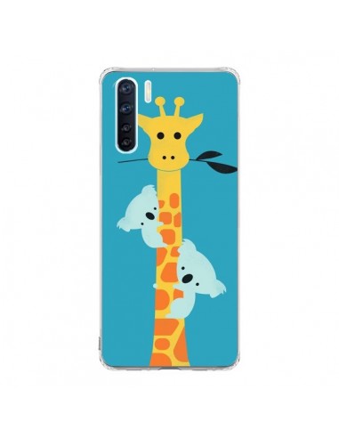 Coque Oppo Reno3 / A91 Koala Girafe Arbre - Jay Fleck