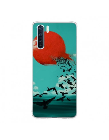 Coque Oppo Reno3 / A91 Soleil Oiseaux Mer - Jay Fleck