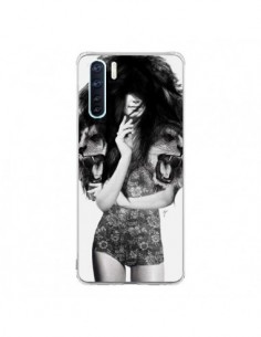 Coque Oppo Reno3 / A91 Femme Lion - Jenny Liz Rome
