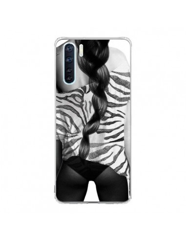 Coque Oppo Reno3 / A91 Femme Zebre - Jenny Liz Rome