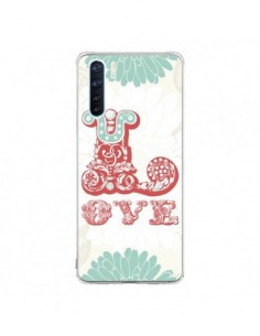 Coque Oppo Reno3 / A91 Love Fleurs Flourish - Javier...