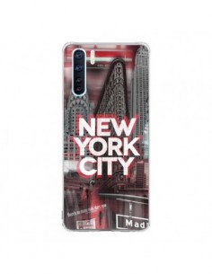 Coque Oppo Reno3 / A91 New York City Rouge - Javier Martinez