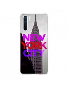 Coque Oppo Reno3 / A91 New York City Rose Rouge - Javier...
