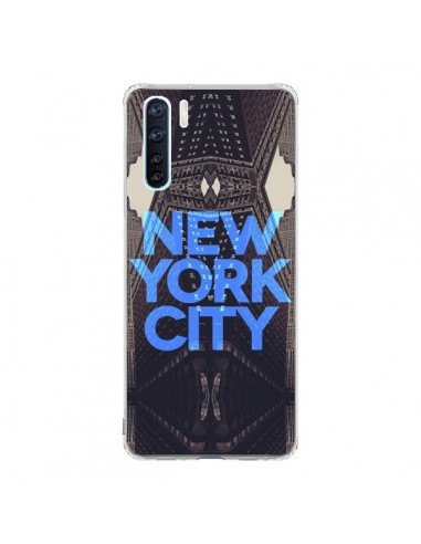 Coque Oppo Reno3 / A91 New York City Bleu - Javier Martinez