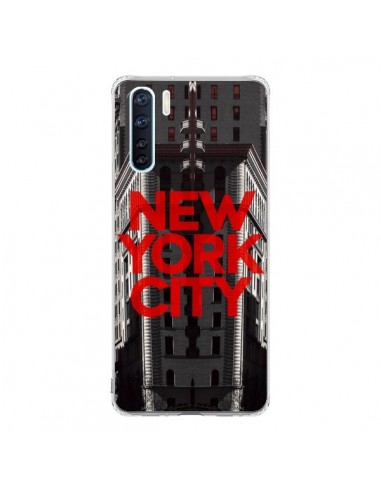 Coque Oppo Reno3 / A91 New York City Rouge - Javier Martinez