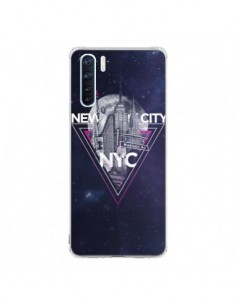 Coque Oppo Reno3 / A91 New York City Triangle Rose -...