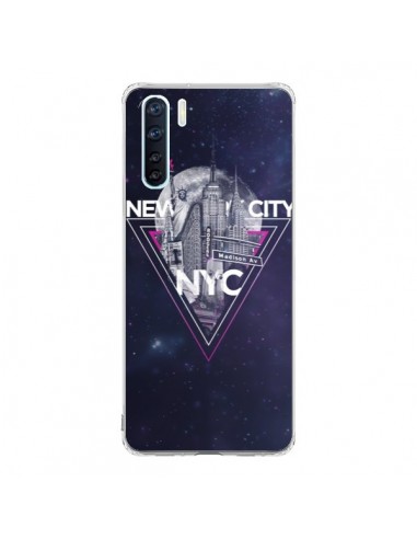 Coque Oppo Reno3 / A91 New York City Triangle Rose - Javier Martinez