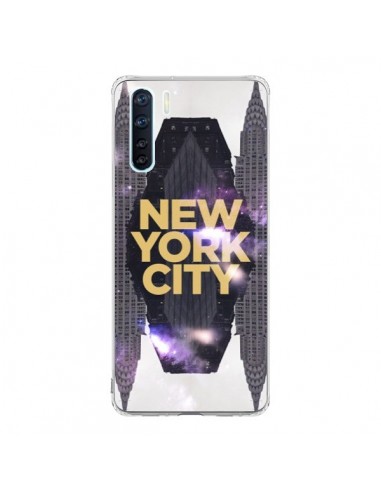 Coque Oppo Reno3 / A91 New York City Orange - Javier Martinez