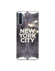 Coque Oppo Reno3 / A91 New York City Gris - Javier Martinez