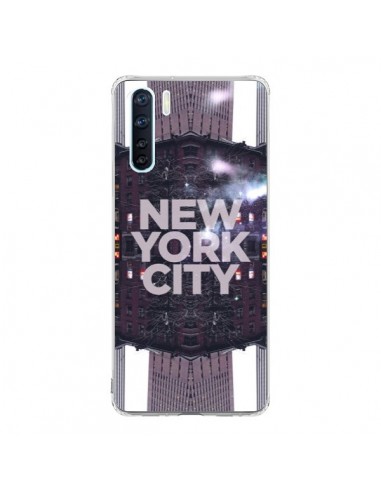 Coque Oppo Reno3 / A91 New York City Violet - Javier Martinez