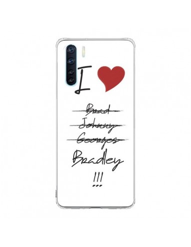 Coque Oppo Reno3 / A91 I love Bradley Coeur Amour - Julien Martinez