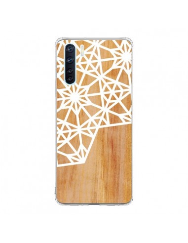 Coque Oppo Reno3 / A91 Frozen Stars Etoile Bois Azteque Aztec Tribal - Jenny Mhairi