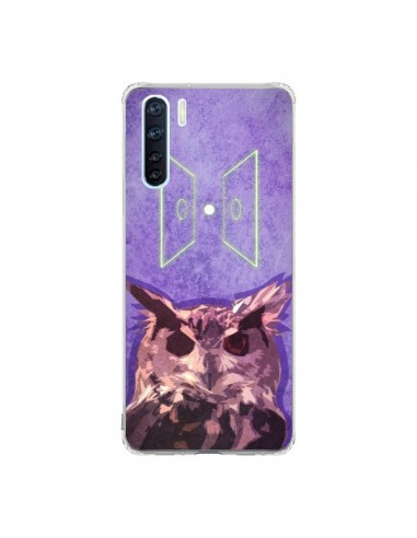 Coque Oppo Reno3 / A91 Chouette Owl Spirit - Jonathan Perez