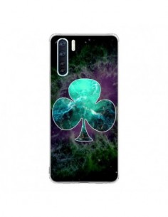 Coque Oppo Reno3 / A91 Nebula Club Trèfle Galaxie -...