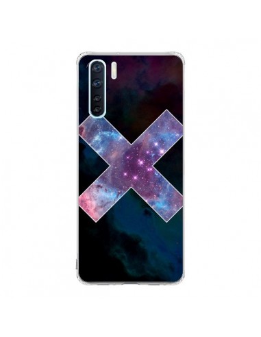 Coque Oppo Reno3 / A91 Nebula Cross Croix Galaxie - Jonathan Perez