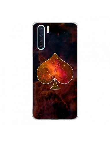 Coque Oppo Reno3 / A91 Nebula Spade Pique Galaxie - Jonathan Perez