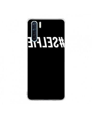 Coque Oppo Reno3 / A91 Hashtag Selfie Blanc Inversé - Jonathan Perez