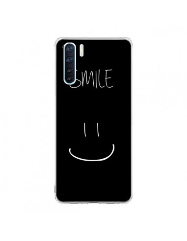 Coque Oppo Reno3 / A91 Smile Souriez Noir - Jonathan Perez