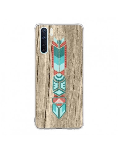 Coque Oppo Reno3 / A91 Totem Tribal Azteque Bois Wood - Jonathan Perez