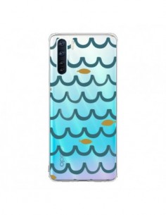 Coque Oppo Reno3 / A91 Poisson Fish Water Transparente -...