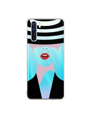 Coque Oppo Reno3 / A91 Femme Chapeau Hat Lady Transparente - Dricia Do