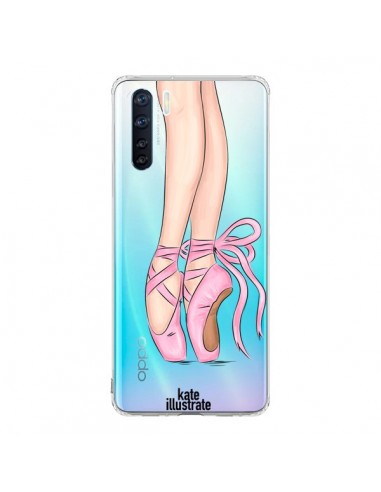 Coque Oppo Reno3 / A91 Ballerina Ballerine Danse Transparente - kateillustrate