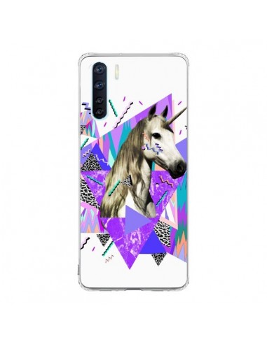 Coque Oppo Reno3 / A91 Licorne Unicorn Azteque - Kris Tate