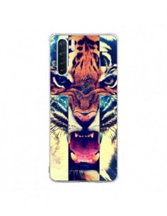 Coque Oppo Reno3 / A91 Tigre Swag Croix Roar Tiger -...
