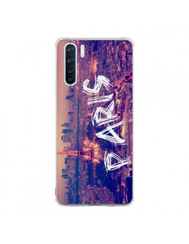 Coque Oppo Reno3 / A91 Paris Tour Eiffel Tower Nuit - Laetitia