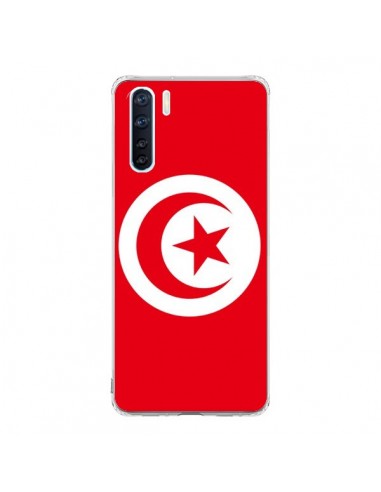 Coque Oppo Reno3 / A91 Drapeau Tunisie Tunisien - Laetitia