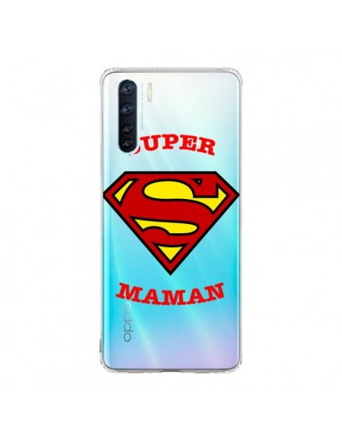 Coque Oppo Reno3 / A91 Super Maman Transparente - Laetitia