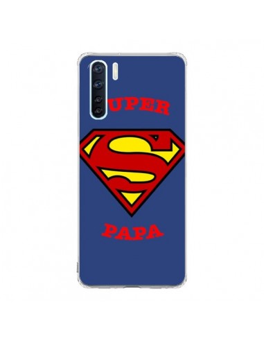 Coque Oppo Reno3 / A91 Super Papa Superman - Laetitia