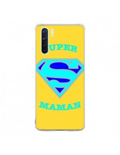 Coque Oppo Reno3 / A91 Super Maman Superman - Laetitia