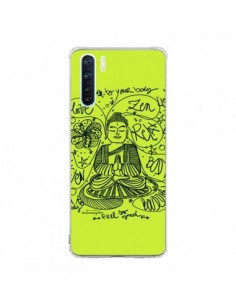 Coque Oppo Reno3 / A91 Buddha Listen to your body Love...