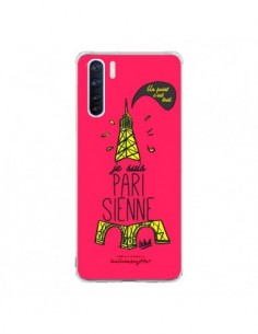 Coque Oppo Reno3 / A91 Je suis Parisienne La Tour Eiffel...