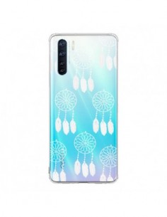 Coque Oppo Reno3 / A91 Attrape Rêves Blanc Dreamcatcher...