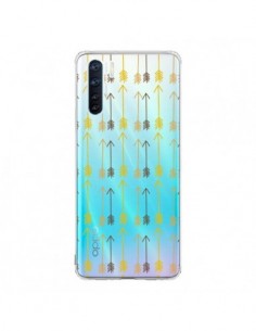 Coque Oppo Reno3 / A91 Fleche Arrow Transparente - Petit...
