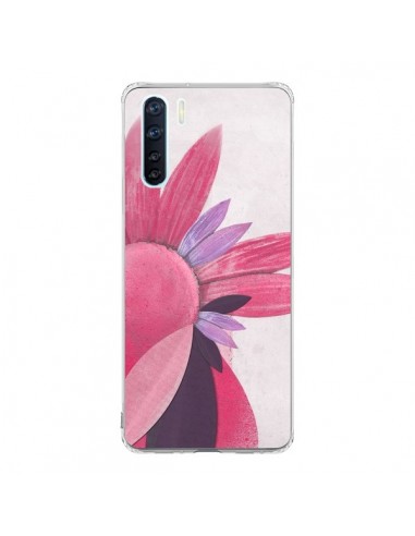 Coque Oppo Reno3 / A91 Flowers Fleurs Roses - Lassana