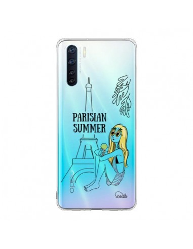 Coque Oppo Reno3 / A91 Parisian Summer Ete Parisien Transparente - Lolo Santo