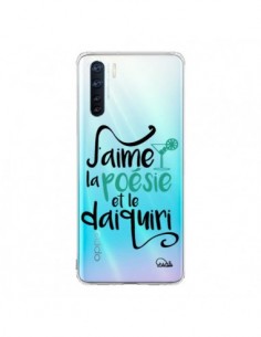 Coque Oppo Reno3 / A91 J'aime la poésie et le daiquiri...