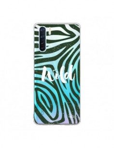 Coque Oppo Reno3 / A91 Wild Zebre Jungle Transparente -...