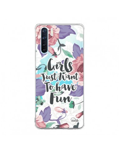 Coque Oppo Reno3 / A91 Girls Fun Transparente - Lolo Santo