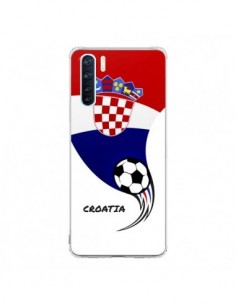 Coque Oppo Reno3 / A91 Equipe Croatie Croatia Football -...