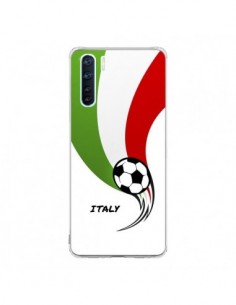 Coque Oppo Reno3 / A91 Equipe Italie Italia Football -...