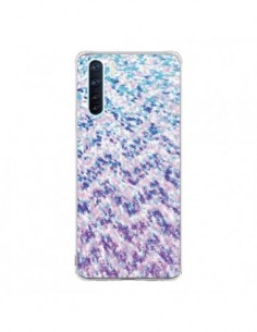 Coque Oppo Reno3 / A91 Chevron Splash Triangle Azteque -...
