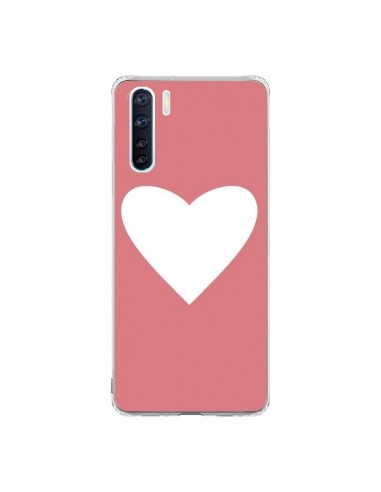 Coque Oppo Reno3 / A91 Coeur Corail - Mary Nesrala