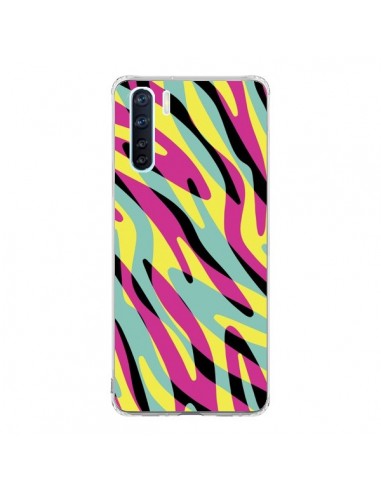 Coque Oppo Reno3 / A91 In the wild arc en ciel - Mary Nesrala