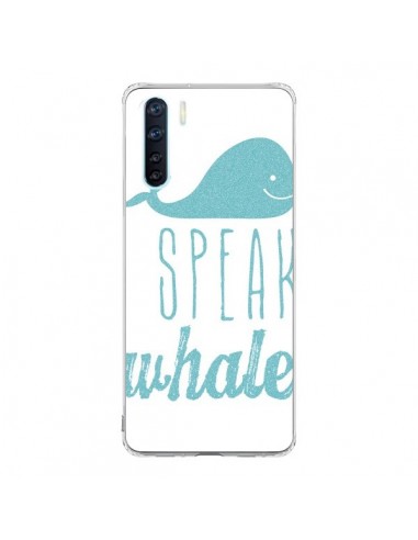 Coque Oppo Reno3 / A91 I Speak Whale Baleine Bleu - Mary Nesrala