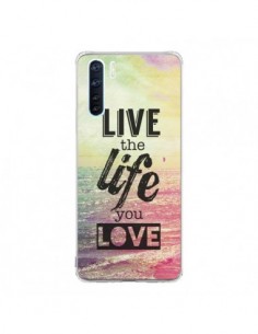 Coque Oppo Reno3 / A91 Live the Life you Love, Vis la Vie...