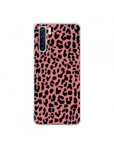 Coque Oppo Reno3 / A91 Leopard Corail Neon - Mary Nesrala